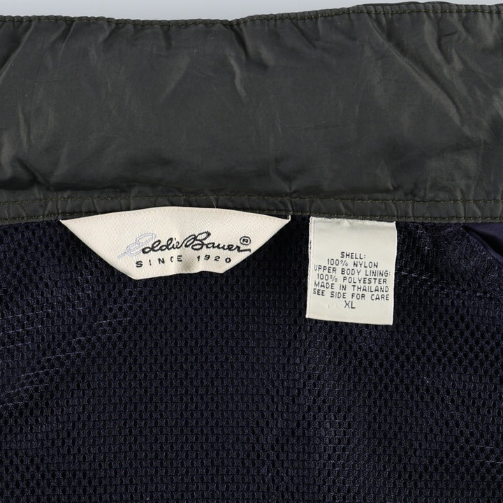 Eddie Bauer Mountain Jacket Shell Jacket Men's XL (approx.) Nylon navy blue type Vintage Second Hand