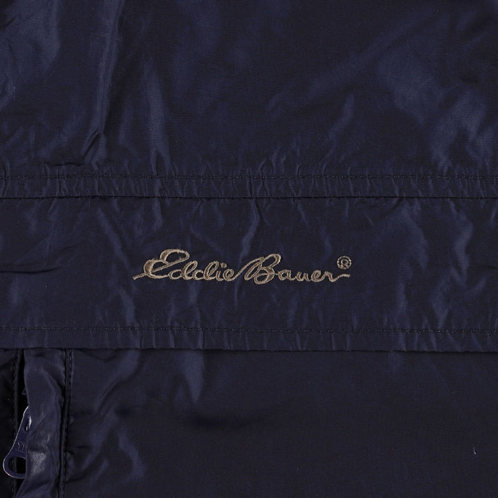 Eddie Bauer Mountain Jacket Shell Jacket Men's XL (approx.) Nylon navy blue type Vintage Second Hand