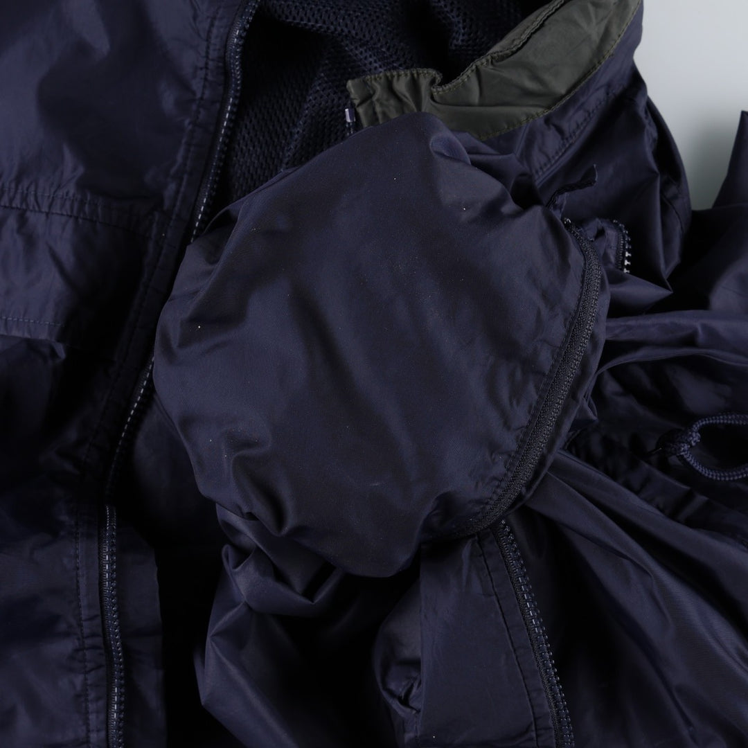 Eddie Bauer Mountain Jacket Shell Jacket Men's XL (approx.) Nylon navy blue type Vintage Second Hand