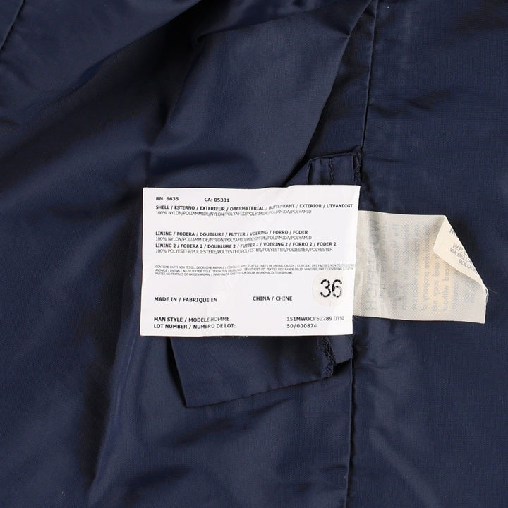 2000'S Woolrich John Rich and Bros Mountain Jacket Shell Jacket Men's Size L (approx.) Nylon navy blue type Vintage Second Hand