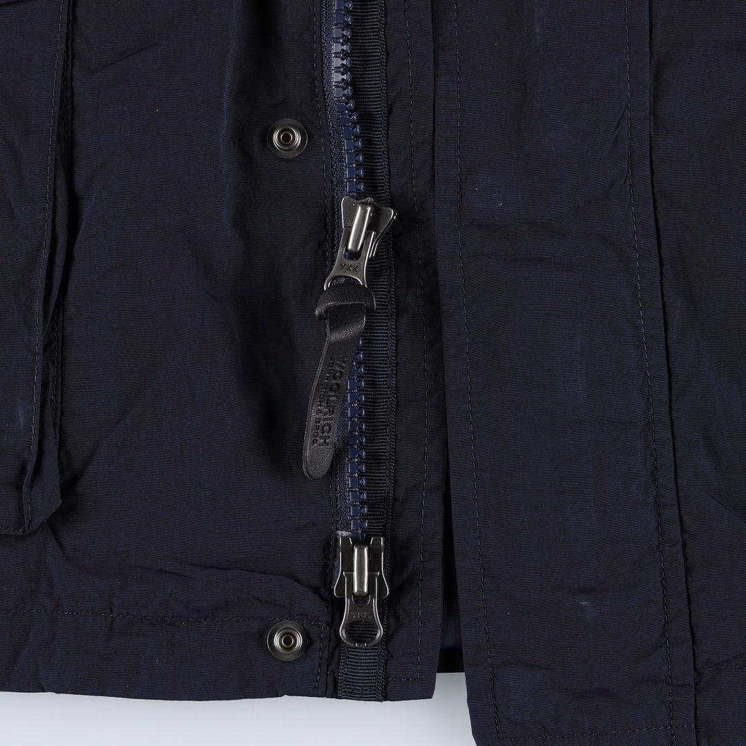 2000'S Woolrich John Rich and Bros Mountain Jacket Shell Jacket Men's Size L (approx.) Nylon navy blue type Vintage Second Hand