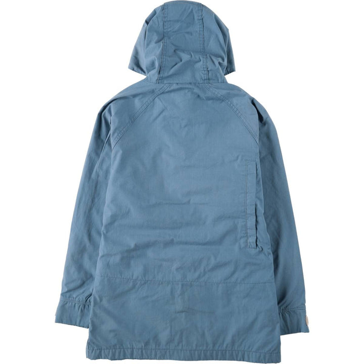 1970'S Woolrich Mountain Parka Shell Jacket, Made in USA, Men's Size S (approx.) polyester Blue type light blue Vintage Second Hand