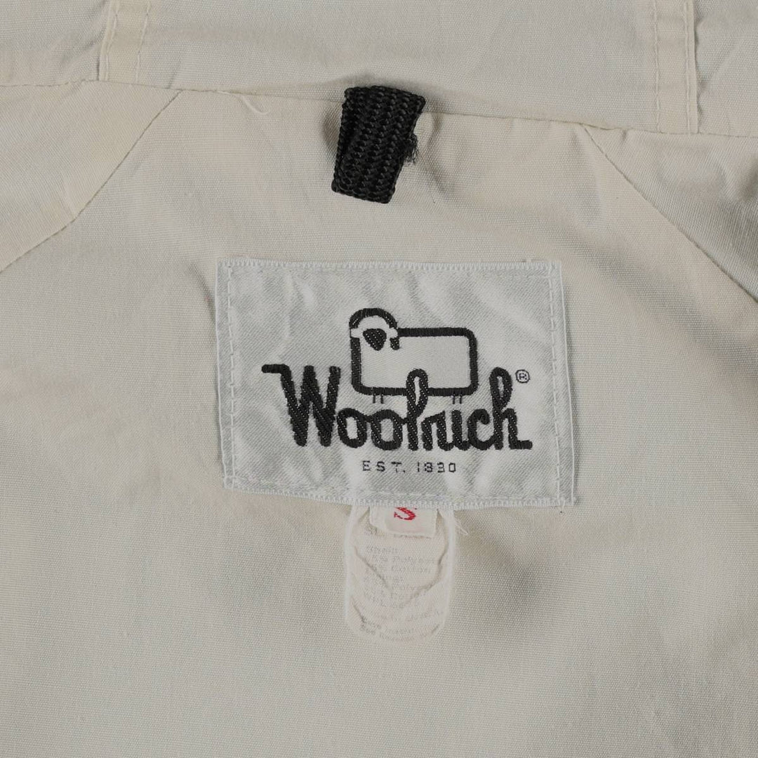 1970'S Woolrich Mountain Parka Shell Jacket, Made in USA, Men's Size S (approx.) polyester Blue type light blue Vintage Second Hand