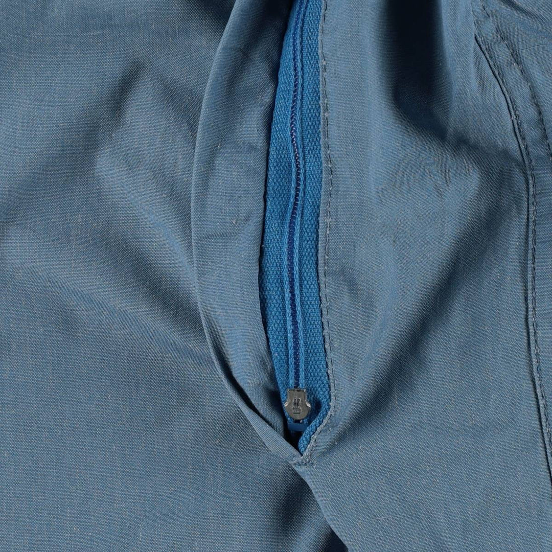 1970'S Woolrich Mountain Parka Shell Jacket, Made in USA, Men's Size S (approx.) polyester Blue type light blue Vintage Second Hand