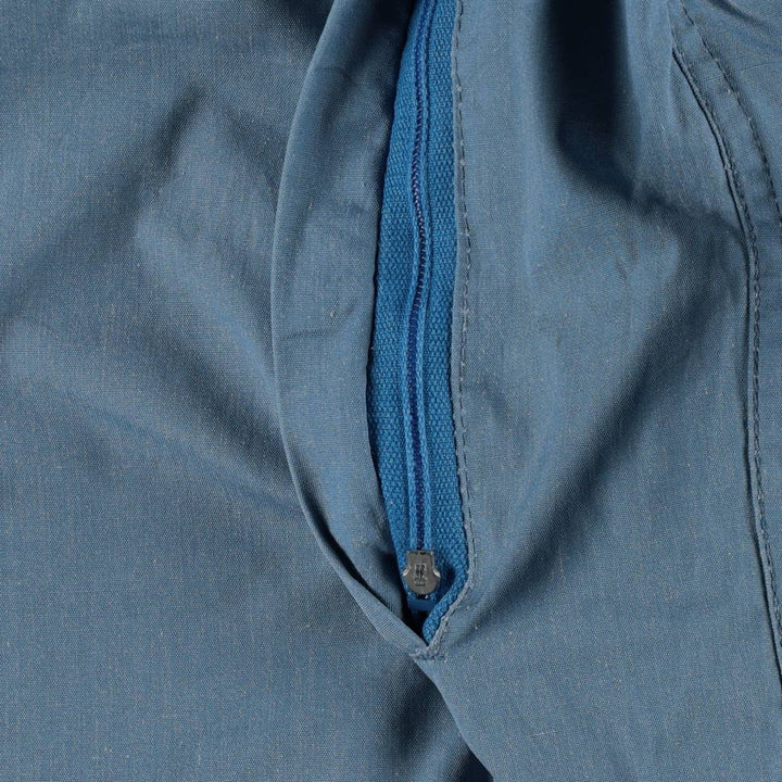 1970'S Woolrich Mountain Parka Shell Jacket, Made in USA, Men's Size S (approx.) polyester Blue type light blue Vintage Second Hand