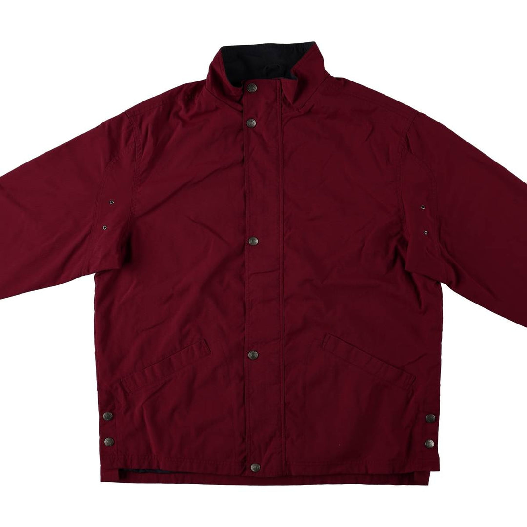 Eddie Bauer Mountain Jacket, Shell Jacket, Men's L size Nylon red type Vintage Second Hand