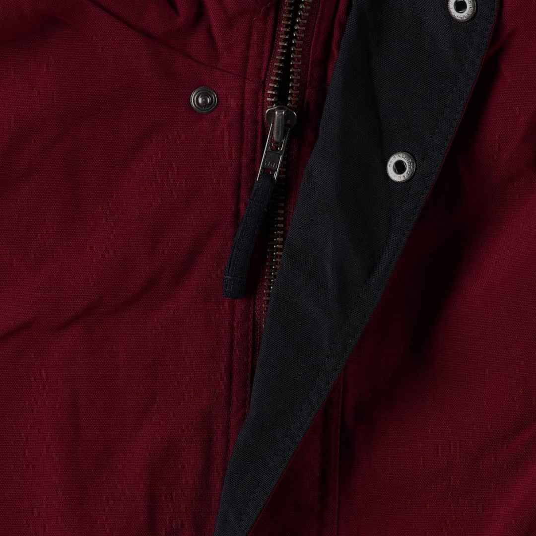 Eddie Bauer Mountain Jacket, Shell Jacket, Men's L size Nylon red type Vintage Second Hand