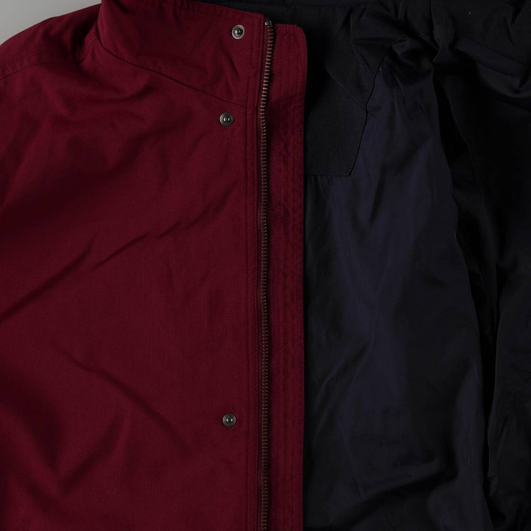 Eddie Bauer Mountain Jacket, Shell Jacket, Men's L size Nylon red type Vintage Second Hand