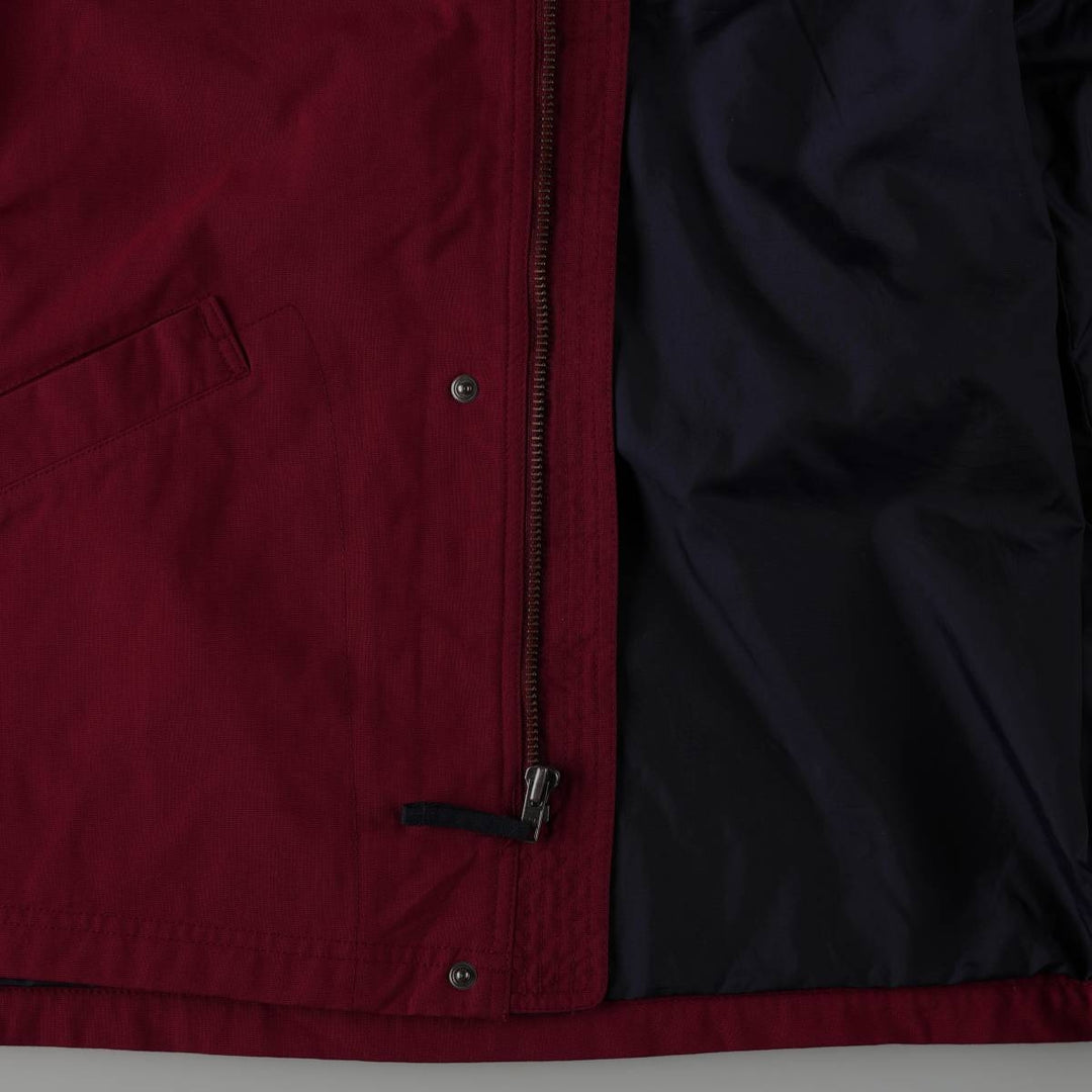 Eddie Bauer Mountain Jacket, Shell Jacket, Men's L size Nylon red type Vintage Second Hand