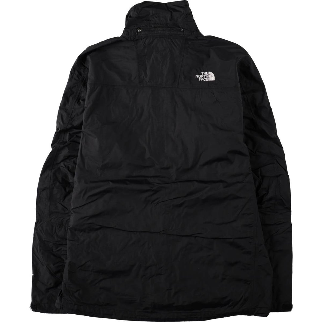 THE NORTH FACE HYVENT Mountain Parka Shell Jacket Men's L size Nylon black type Vintage Second Hand