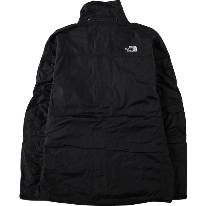 THE NORTH FACE HYVENT Mountain Parka Shell Jacket Men's L size Nylon black type Vintage Second Hand