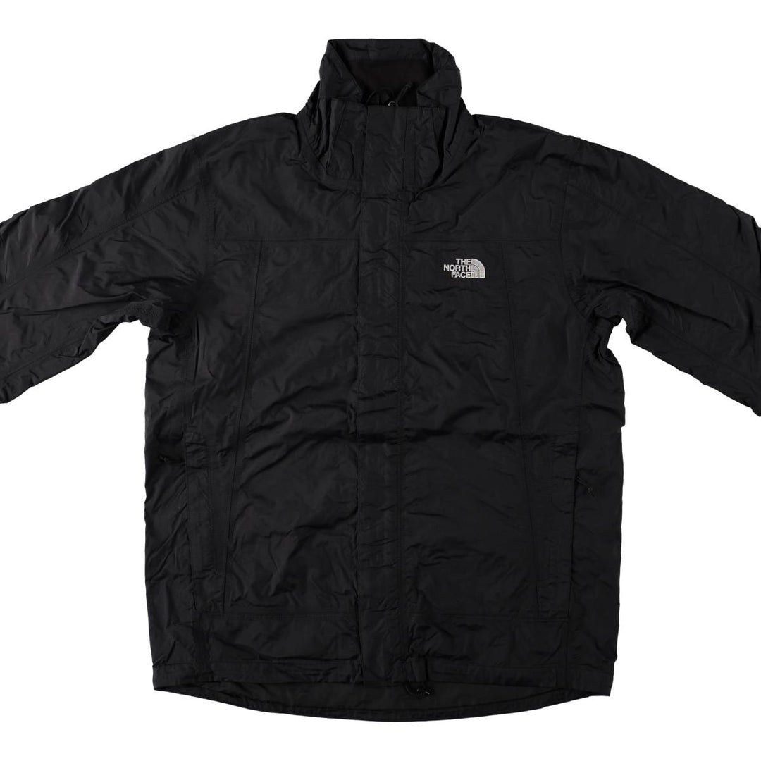 THE NORTH FACE HYVENT Mountain Parka Shell Jacket Men's L size Nylon black type Vintage Second Hand