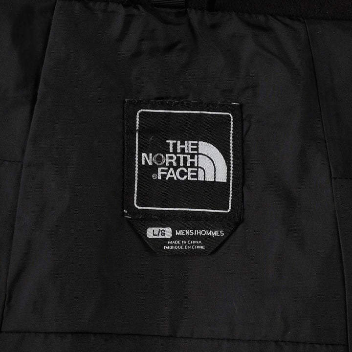 THE NORTH FACE HYVENT Mountain Parka Shell Jacket Men's L size Nylon black type Vintage Second Hand