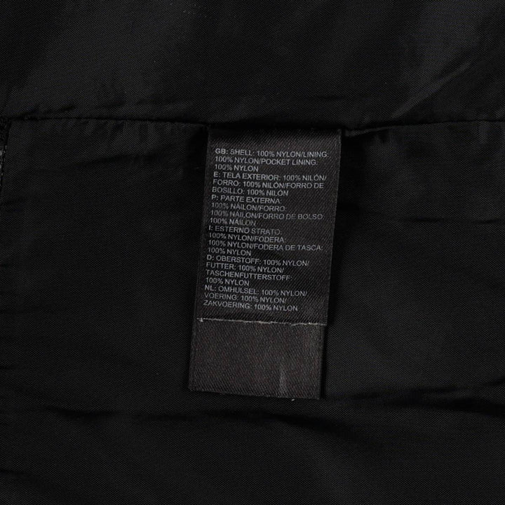 THE NORTH FACE HYVENT Mountain Parka Shell Jacket Men's L size Nylon black type Vintage Second Hand