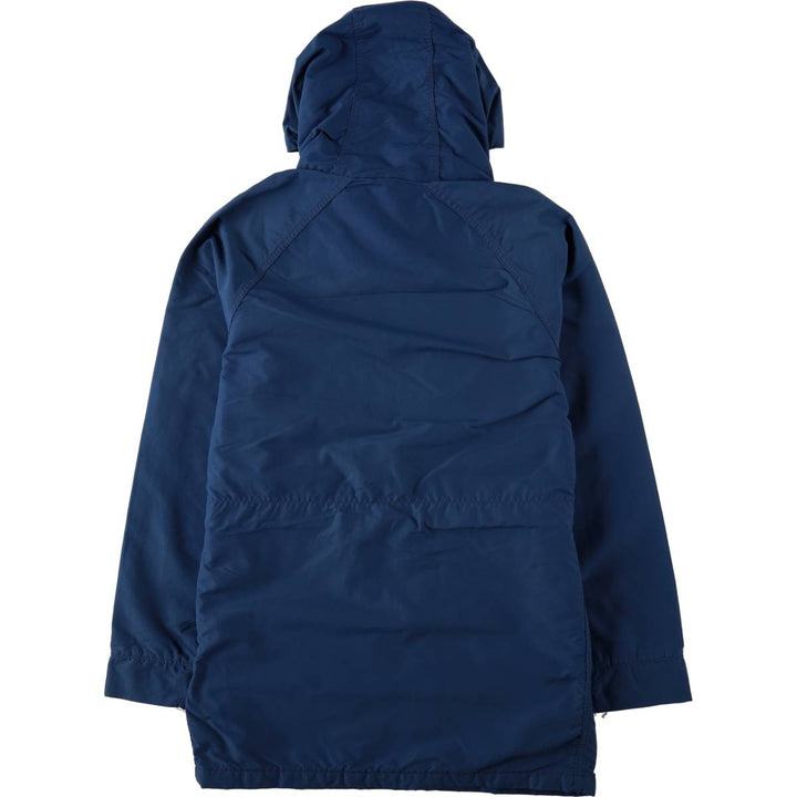 Vintage 1980'S WOOLRICH Mountain Parka Shell Jacket, Made in USA, Men's Size Small unclear Navy blue Vintage Second Hand
