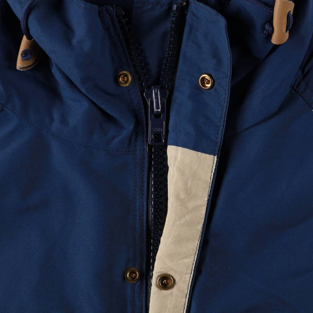 Vintage 1980'S WOOLRICH Mountain Parka Shell Jacket, Made in USA, Men's Size Small unclear Navy blue Vintage Second Hand