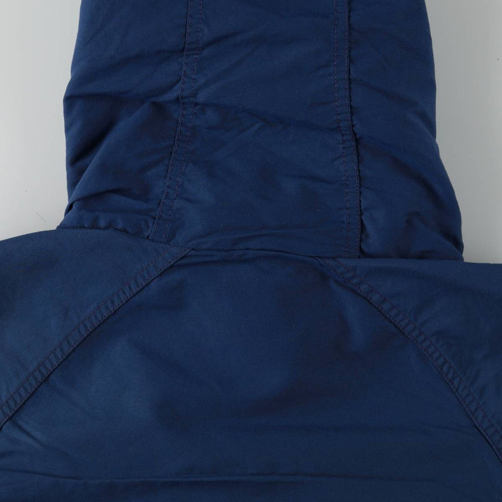 Vintage 1980'S WOOLRICH Mountain Parka Shell Jacket, Made in USA, Men's Size Small unclear Navy blue Vintage Second Hand