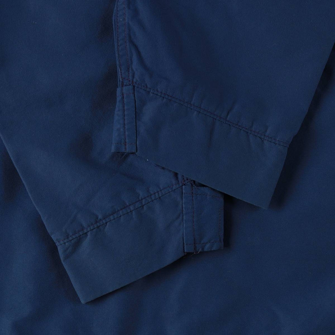 Vintage 1980'S WOOLRICH Mountain Parka Shell Jacket, Made in USA, Men's Size Small unclear Navy blue Vintage Second Hand