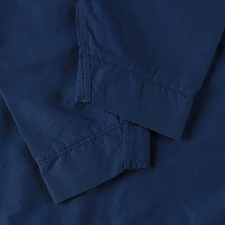 Vintage 1980'S WOOLRICH Mountain Parka Shell Jacket, Made in USA, Men's Size Small unclear Navy blue Vintage Second Hand