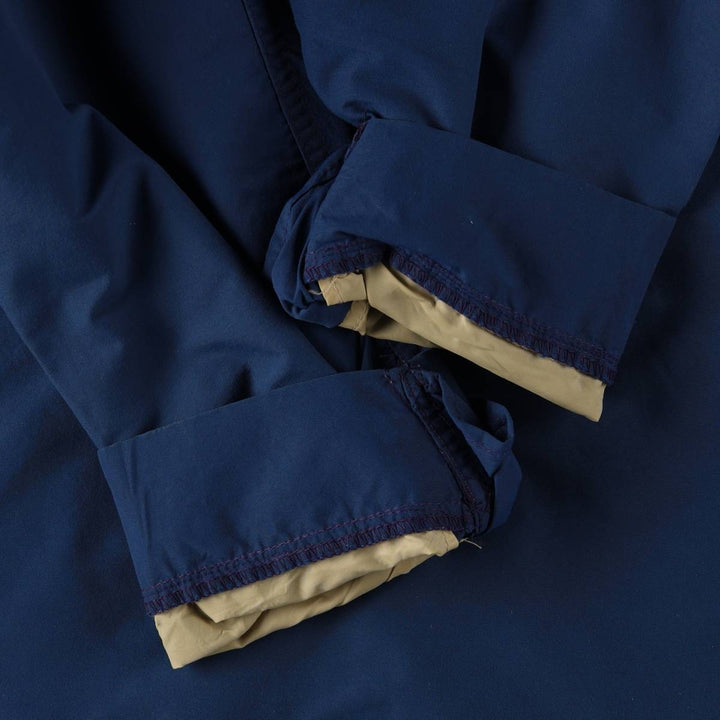 Vintage 1980'S WOOLRICH Mountain Parka Shell Jacket, Made in USA, Men's Size Small unclear Navy blue Vintage Second Hand
