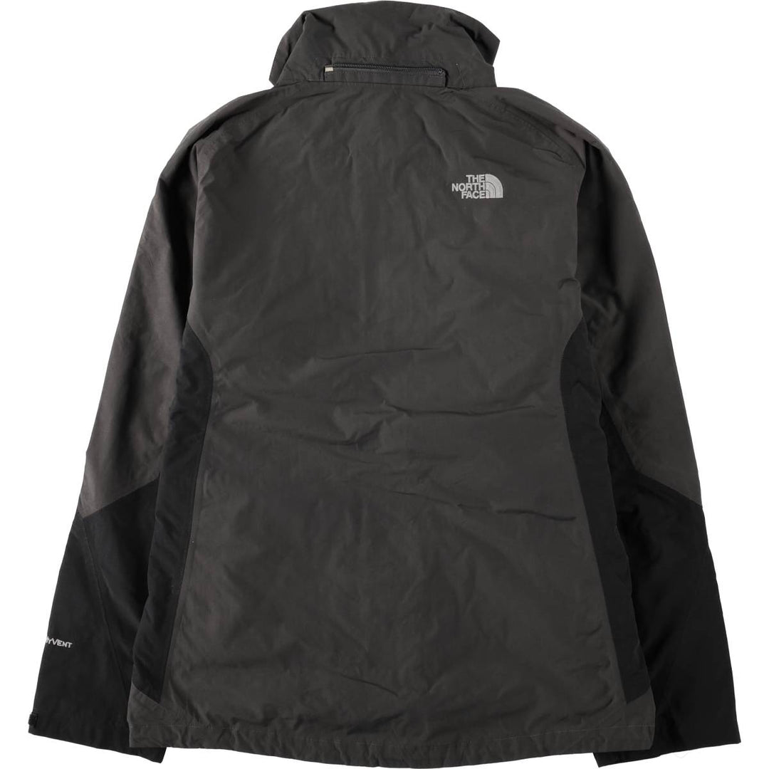 The North Face Hyvent Mountain Jacket, Men's Medium Nylon Charcoal Vintage Second Hand