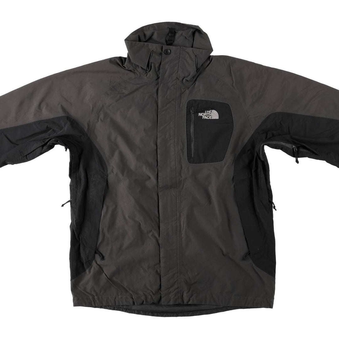 The North Face Hyvent Mountain Jacket, Men's Medium Nylon Charcoal Vintage Second Hand