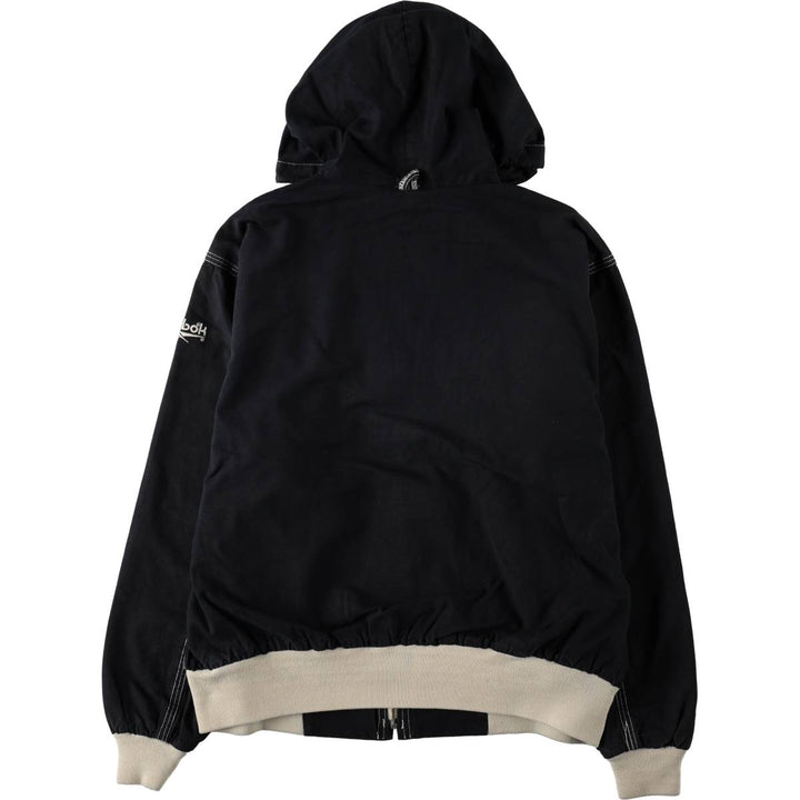 90'S Reebok Cotton Hoodie, Men's Size S (approx.), Vintage cotton black type Vintage Second Hand