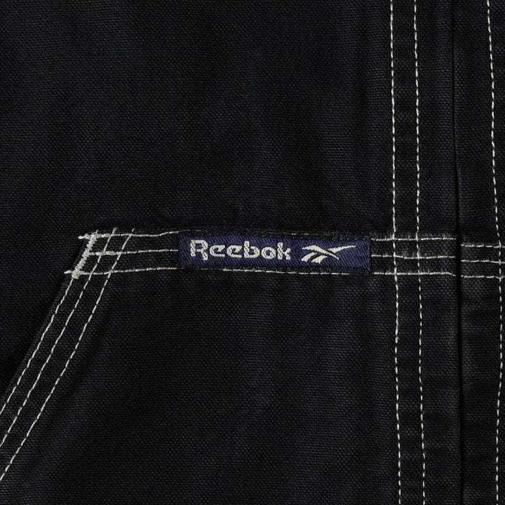 90'S Reebok Cotton Hoodie, Men's Size S (approx.), Vintage cotton black type Vintage Second Hand