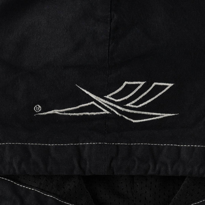 90'S Reebok Cotton Hoodie, Men's Size S (approx.), Vintage cotton black type Vintage Second Hand