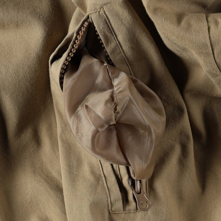 90s-00'S HABAND Derby Jacket, Cup Shoulder, Men's, Size XL, Vintage polyester Beige type Vintage Second Hand
