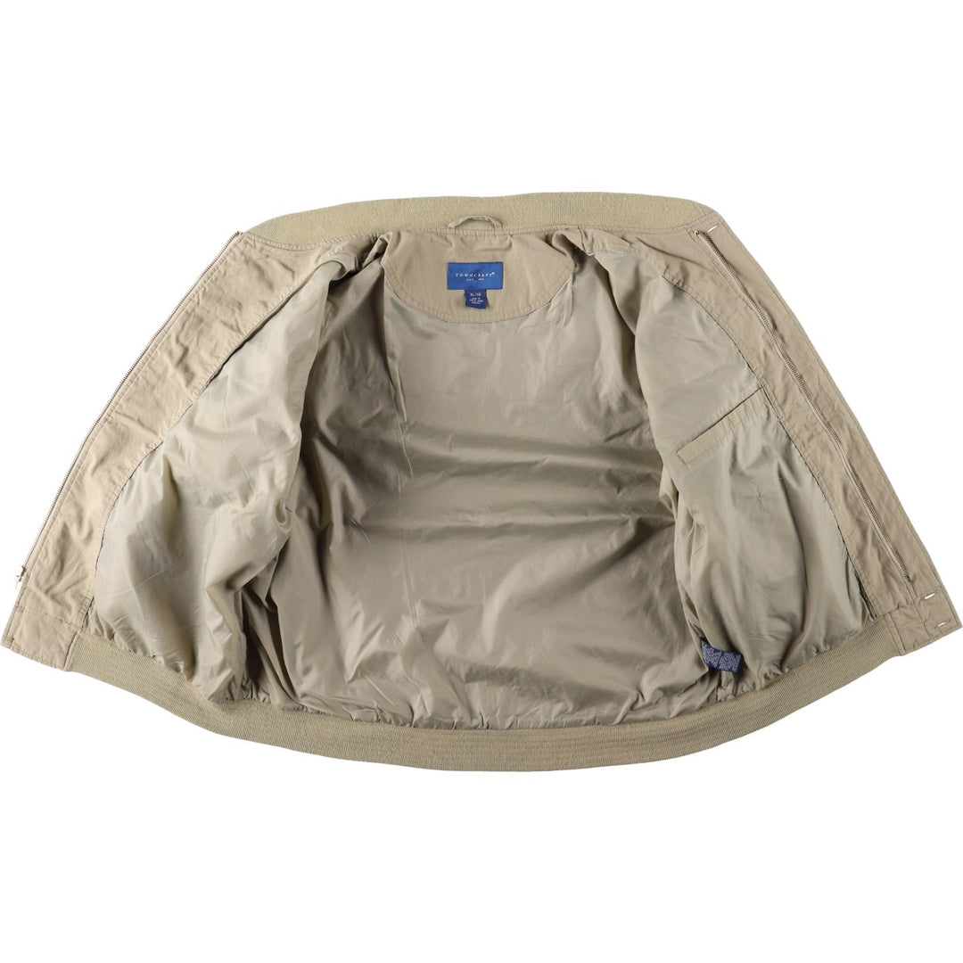 Vintage 80s-90'S Town Craft Derby Jacket, Cup Shoulder, Men's XL cotton Beige type Vintage Second Hand