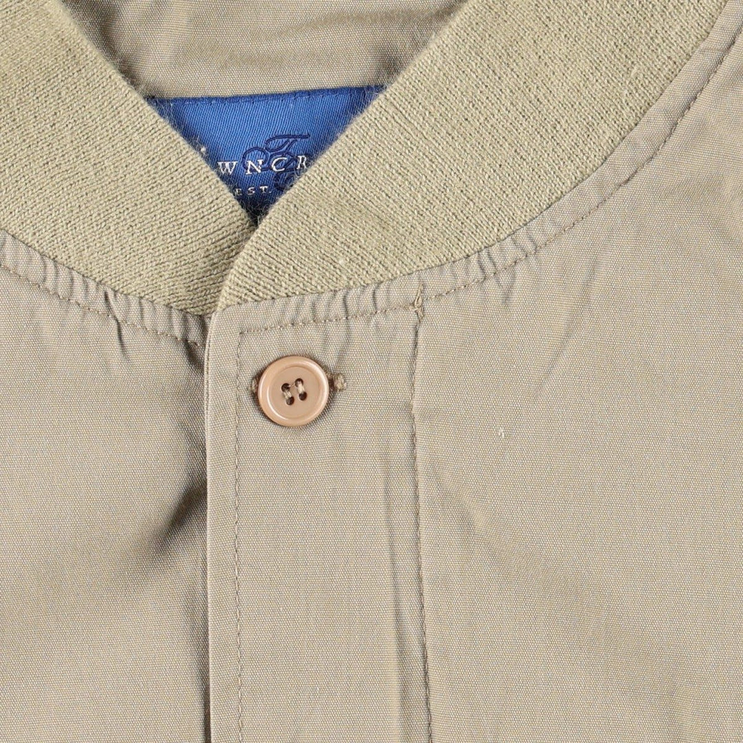 Vintage 80s-90'S Town Craft Derby Jacket, Cup Shoulder, Men's XL cotton Beige type Vintage Second Hand
