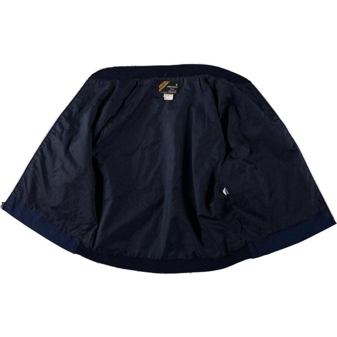 1970'S Sears Derby Jacket Cup Shoulder Jacket Men's XL equivalent Vintage cotton navy blue type Vintage Second Hand