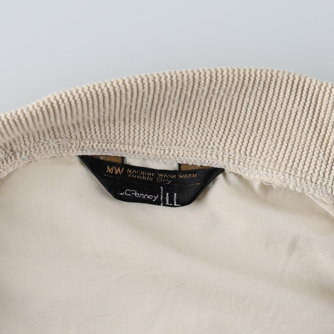 1970'S JCPenney Derby Jacket Cup Shoulder Jacket Men's XL equivalent Vintage unclear ivory Vintage Second Hand