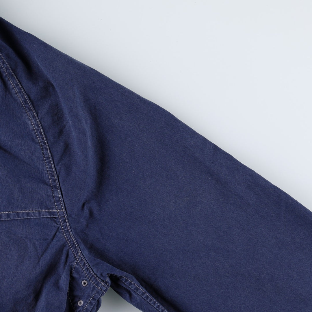 Ralph Lauren POLO by Ralph Lauren Big Pony Cotton Hoodie, Men's Size M (approx.) cotton navy blue type Vintage Second Hand
