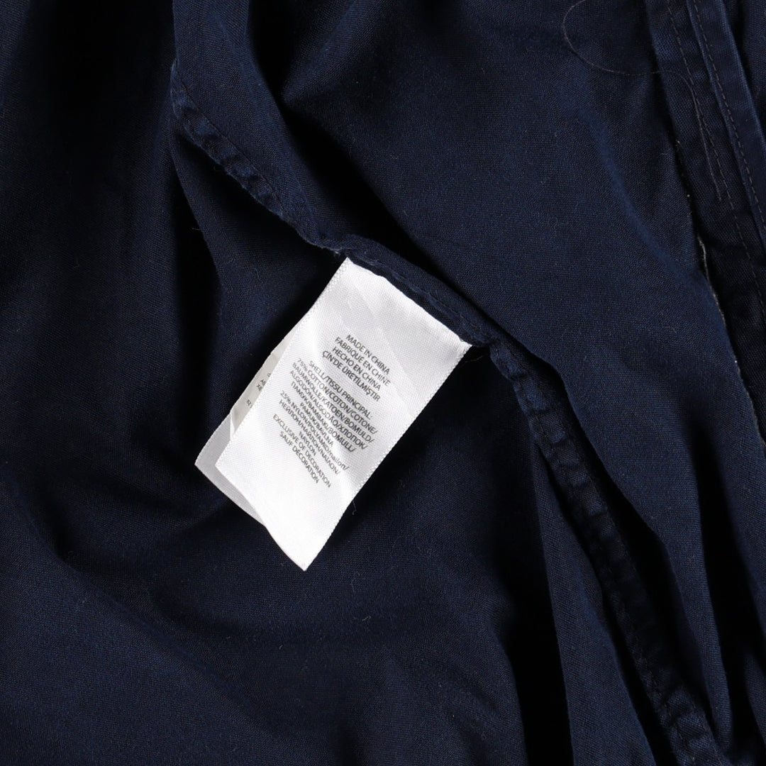 Ralph Lauren POLO RALPH LAUREN cotton hoodie, men's size XXL cotton navy blue type Vintage Second Hand