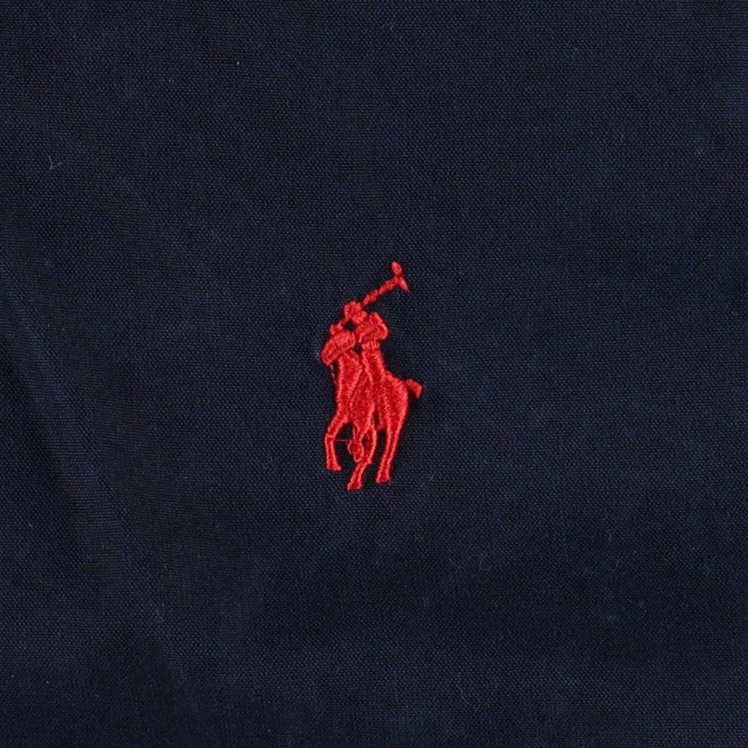 Ralph Lauren POLO RALPH LAUREN cotton hoodie, men's size XXL cotton navy blue type Vintage Second Hand