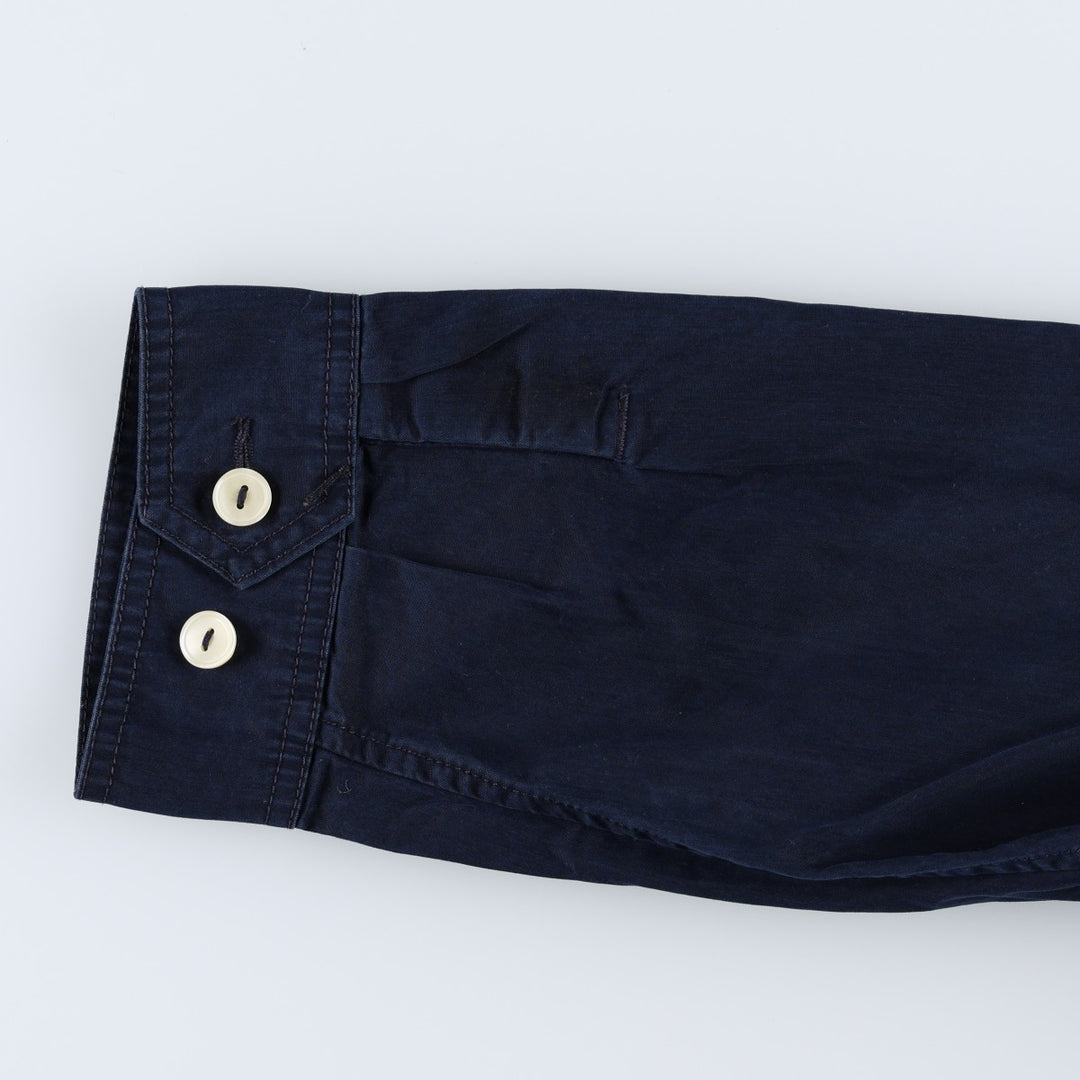 Ralph Lauren POLO RALPH LAUREN cotton hoodie, men's size XXL cotton navy blue type Vintage Second Hand