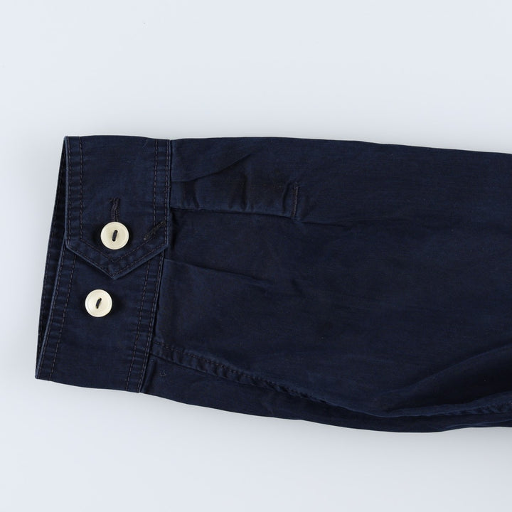 Ralph Lauren POLO RALPH LAUREN cotton hoodie, men's size XXL cotton navy blue type Vintage Second Hand