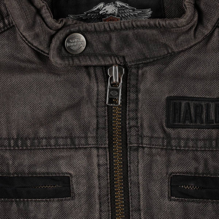 Harley-Davidson Passing Link 3-in-1 Jacket (Men's Size M) unclear black type Vintage Second Hand