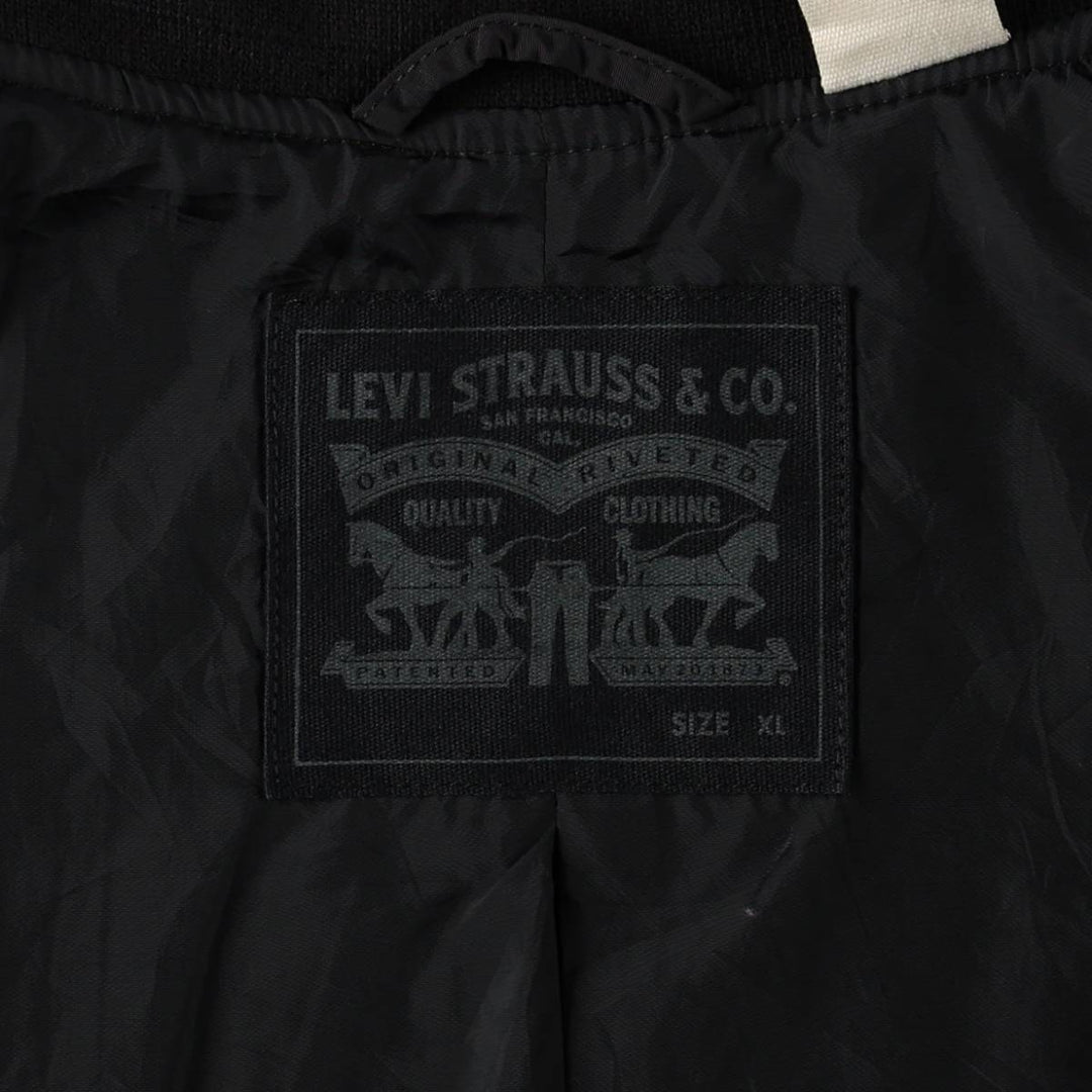Levi's nylon blouson, men's size XL Nylon black type Vintage Second Hand