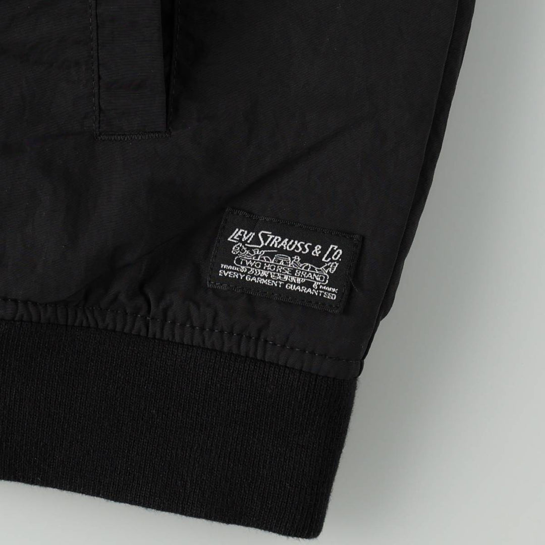Levi's nylon blouson, men's size XL Nylon black type Vintage Second Hand