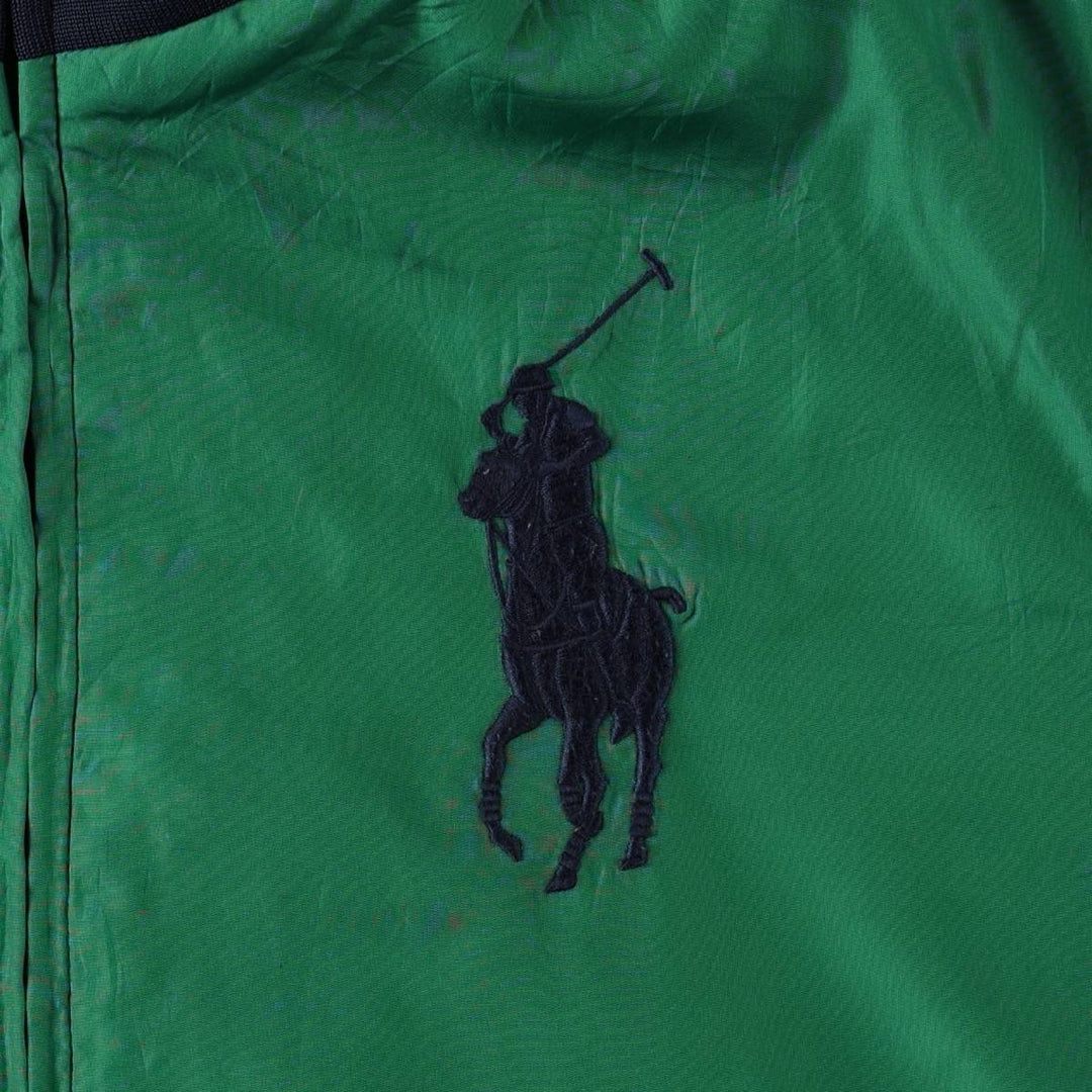 Ralph Lauren POLO RALPH LAUREN Big Pony Jersey Track Jacket, Men's Size M (approx.) unclear green type Vintage Second Hand