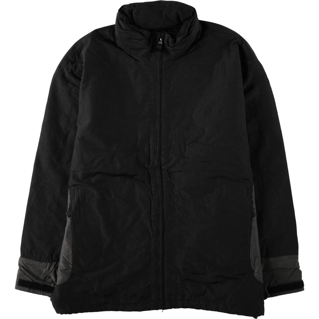90s-00'S GAP (Old GAP) Padded Nylon Jacket, Men's Size L (Equivalent), Vintage Polyurethane Coated Nylon black type Vintage Second Hand