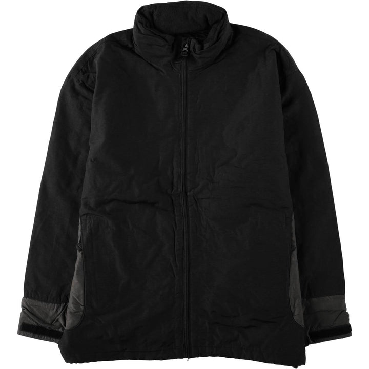 90s-00'S GAP (Old GAP) Padded Nylon Jacket, Men's Size L (Equivalent), Vintage Polyurethane Coated Nylon black type Vintage Second Hand