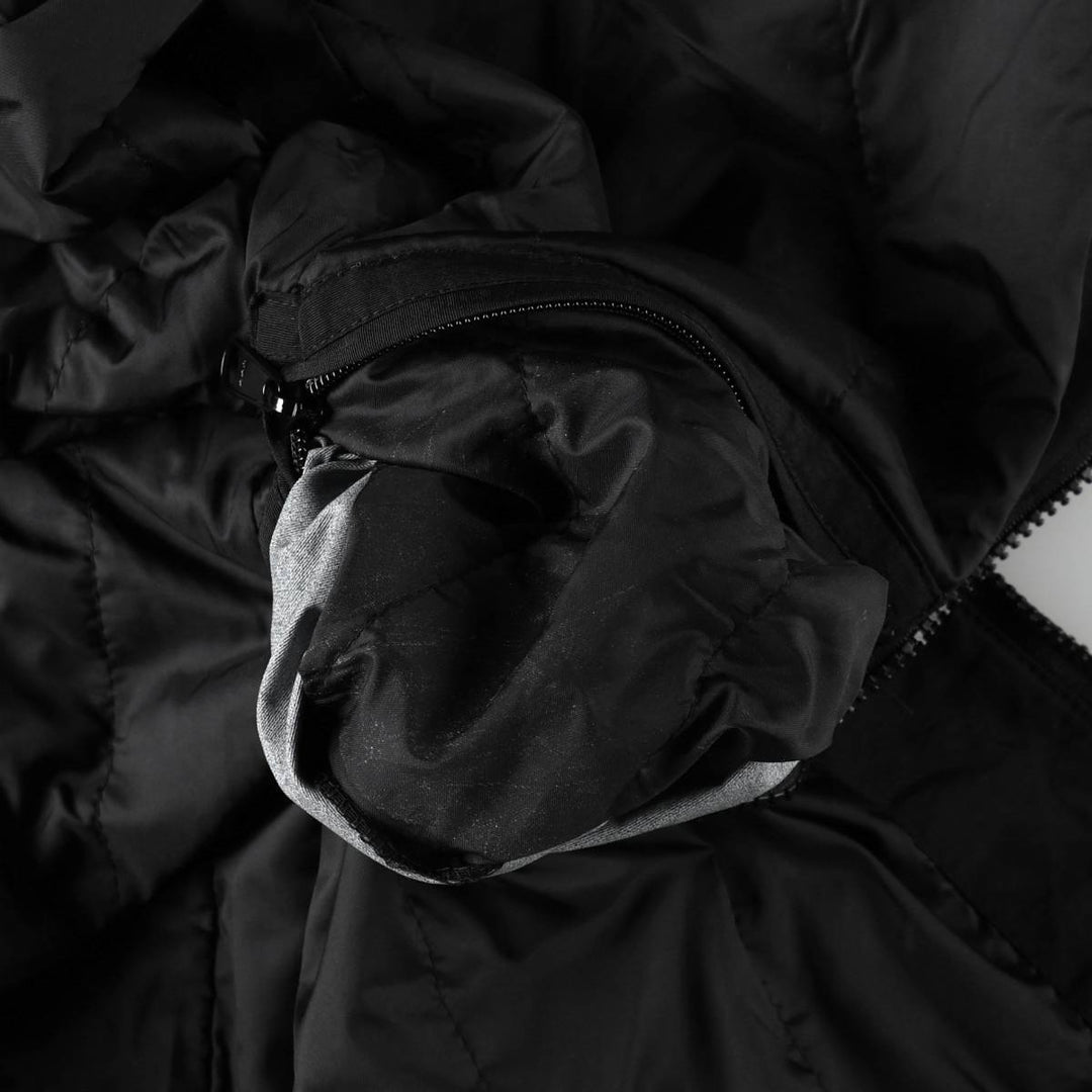 90s-00'S GAP (Old GAP) Padded Nylon Jacket, Men's Size L (Equivalent), Vintage Polyurethane Coated Nylon black type Vintage Second Hand