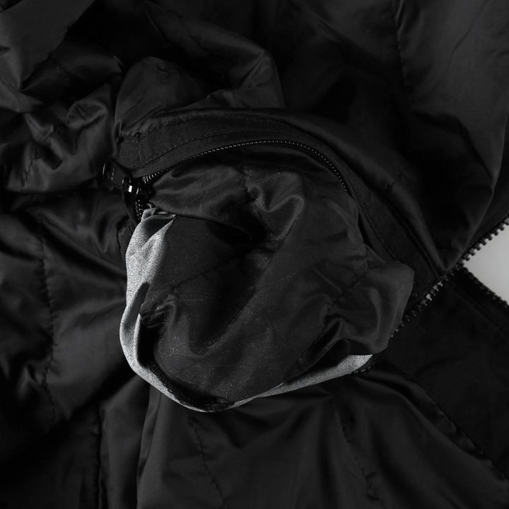90s-00'S GAP (Old GAP) Padded Nylon Jacket, Men's Size L (Equivalent), Vintage Polyurethane Coated Nylon black type Vintage Second Hand