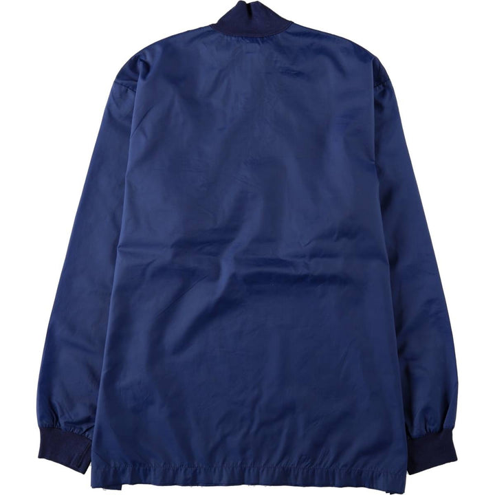 90'S HANG TEN Half-Zip Nylon Pullover, Men's Size M (Equivalent), Vintage unclear navy blue type Vintage Second Hand
