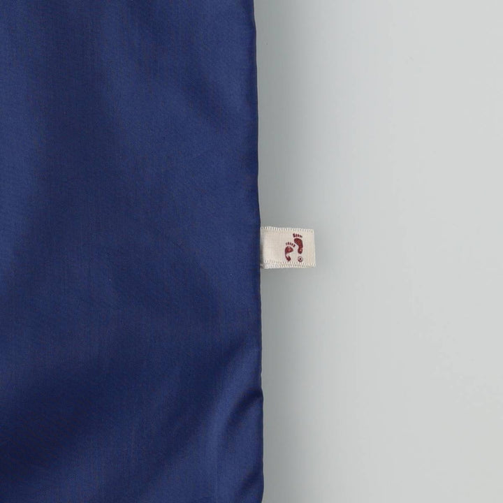 90'S HANG TEN Half-Zip Nylon Pullover, Men's Size M (Equivalent), Vintage unclear navy blue type Vintage Second Hand