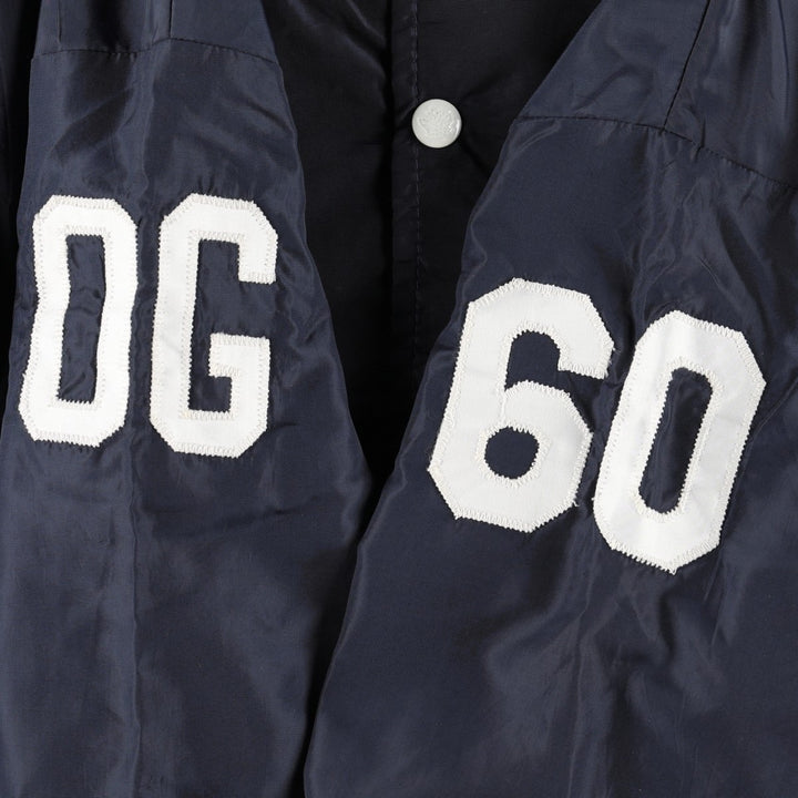 80s-90'S MAPLE College Varsity Jacket Award Jacket Made in USA Men's Size M unclear navy blue type Vintage Second Hand